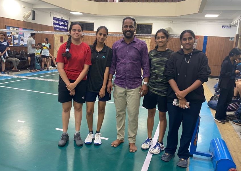 Shuttle Badminton Girls Team