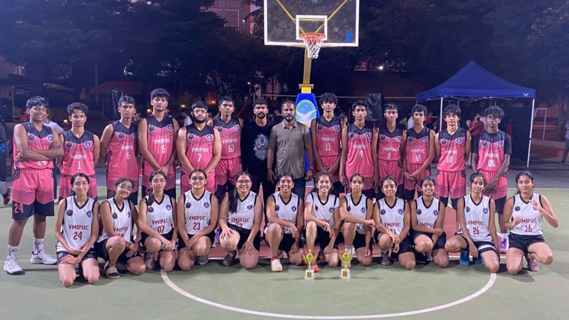 Basketball Boys and Girls Range Winners